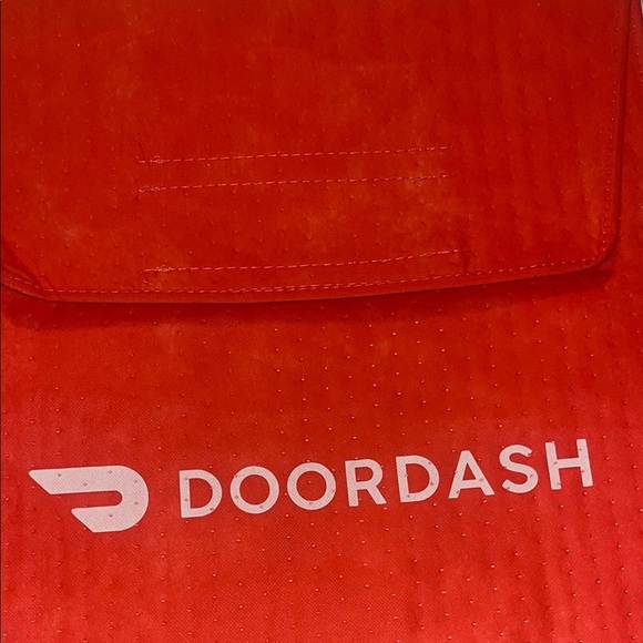 Door Dash Red Tote Bag Set - Picture 4 of 4